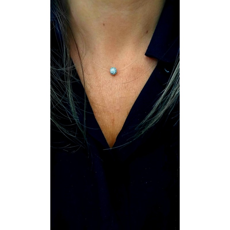 MARKA TAŞLI TOP KOLYE 